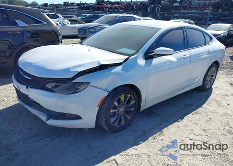 2015 Chrysler 200 S из США, поврежденный, VIN 1C3CCCBB0FN675433